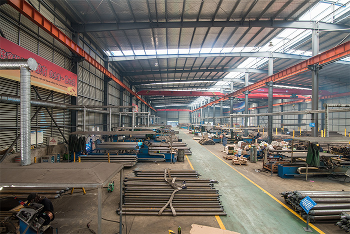 西青网架焊接车间